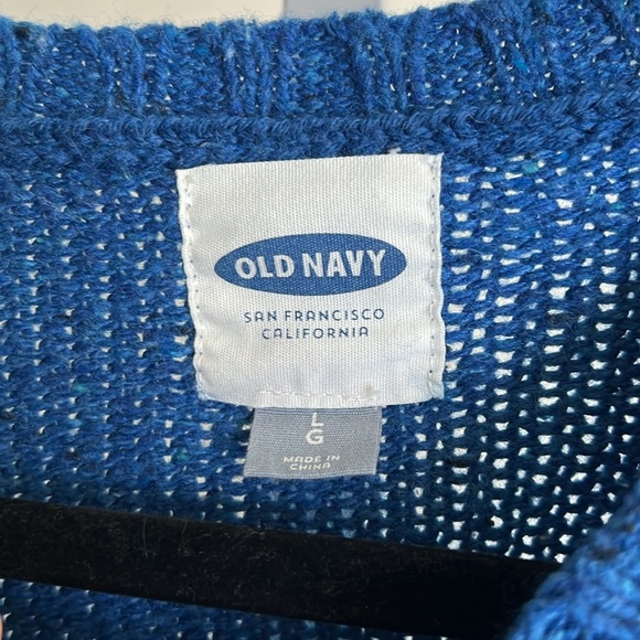 Old Navy Men's Sweater - Blue - Size Large - Picture 3 of 6